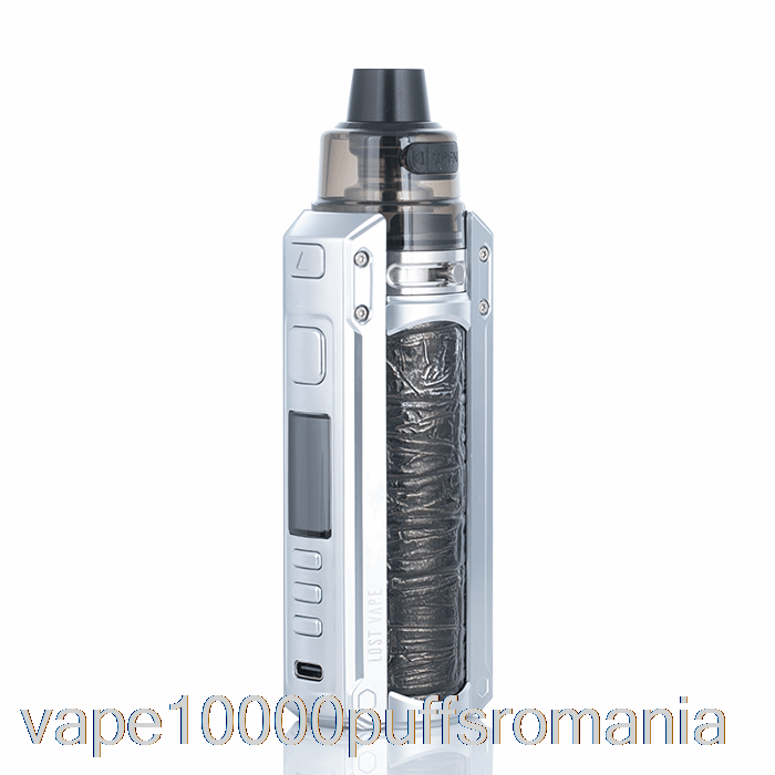 Vape Romania Lost Vape Ursa Quest 100w Pod Mod Kit Inoxidabil / Piele In Relief